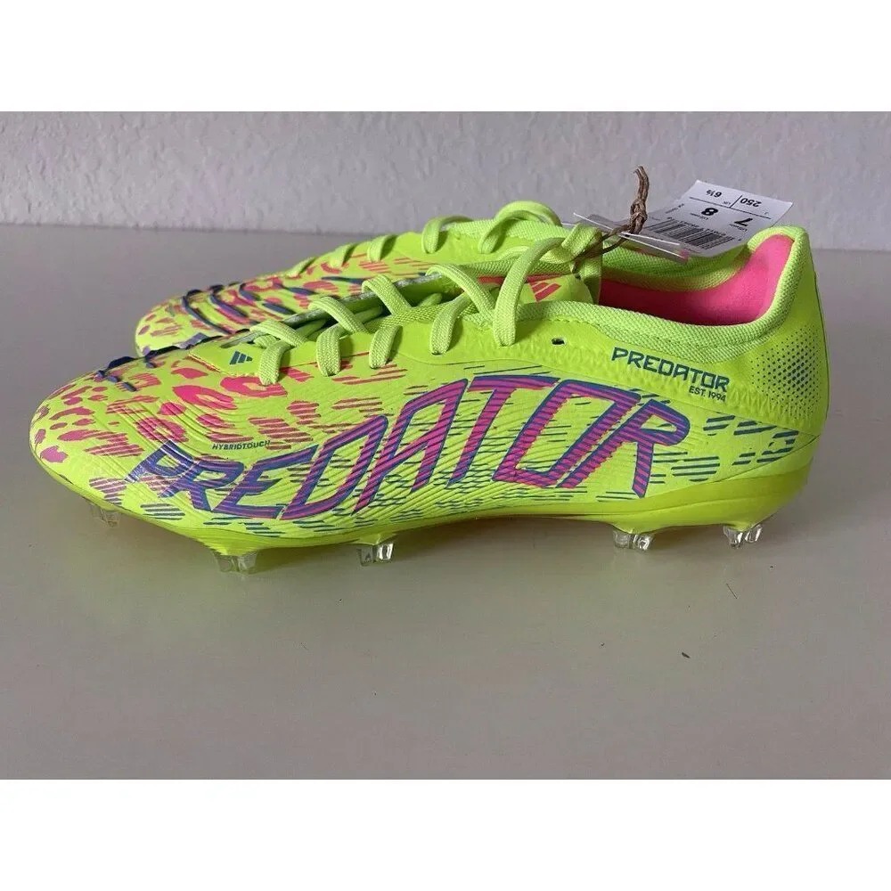 Adidas Predator 24 Pro FG Soccer Cleats Mystic Victory Pack JH6467 Men’s 7 W 8‎